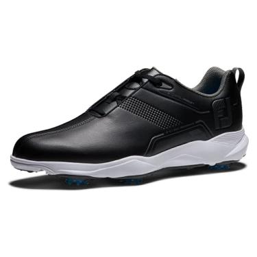 Imagem de FootJoy Sapato de golfe masculino Ecomfort, Preto/preto, 11