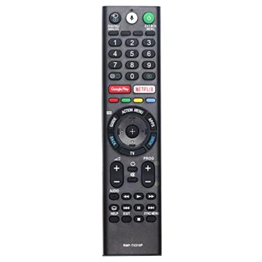 Imagem de RMF-TX310P Controle remoto substituído compatível com Sony TV KD-75X8000G KD-65X8000G KD-55X8000G KD-49X8000G KD-43X8000G KD-65X8077G KD-55X8077G KD-65X75000G F KD-55 X7500F RMF-TX310C RMF-TX310T