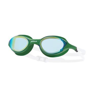 Imagem de Sporti Óculos espelhados HydroZoom Vapor - Espelhado Arco-íris/Lente Azul/Alça Branca