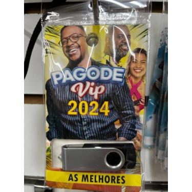 Imagem de pen drive com musicas gravadas diversas pendrive gravado generos PAGODE VIP