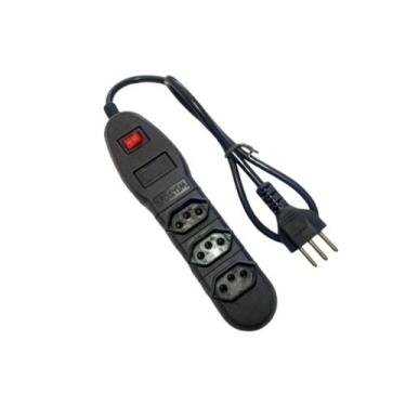 Imagem de Filtro De Linha 3 Tomadas Voltim V-64/3 Cabo Pp Bivolt