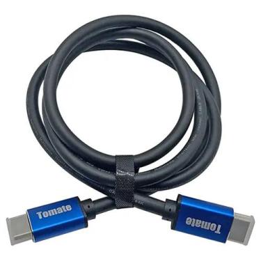 Imagem de Cabo H.D.M.I 4K Ultra HD Versão 2.0 HDTV 2160P com 2 Metros Tomate MHD