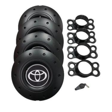 Imagem de Jogo de Calotas de Centro Miollo para Toyota Etios Aro 14 2012/2019 Es