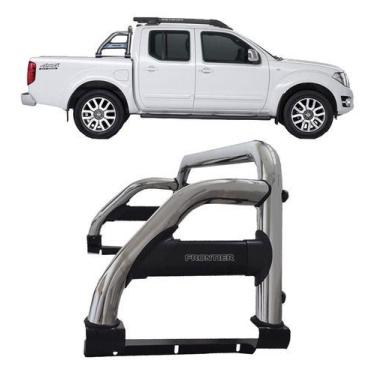 Imagem de Santo Antônio Modelo H2 Cromado Frontier 2017 Até 2020 - HOZZ