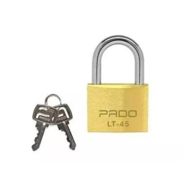 Imagem de Cadeado De Latão Pado Lt 45mm 2 Chaves Não Enferruja
