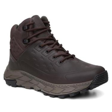 Imagem de Bota Masculina Couro Adventure Solado Tratorado Esportiva - Venetto, M