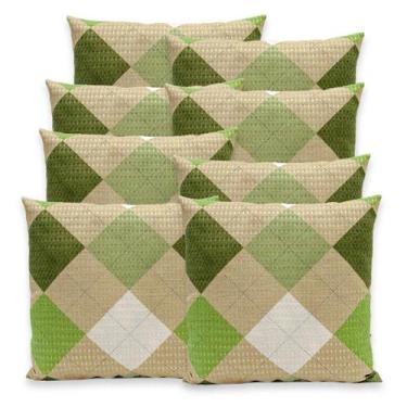 Imagem de Kit 8 Capas de Almofadas Favinho 40x40 C/ Zíper PIQUET Estampadas - Be