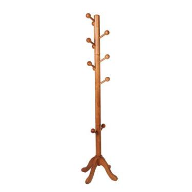 Imagem de Cabideiro de Chão Pendurador Araucária Madeira Maciça - River Móveis, 
