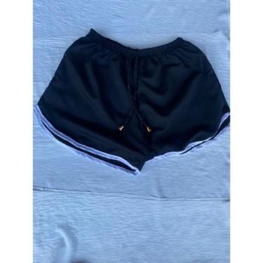 Imagem de short feminino atletico tactel corrida camihada ponteiras removiveis -