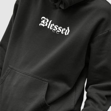 Imagem de Blusa Moletom Genuine Grit Masculino Estampado Algodão 30.1 Blessed, P