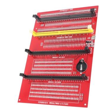 Imagem de Cartão Testador de Memória Ram 4 Em 1 para Desktop, Ddr3, Ddr4, Ddr5 Udimm Rdimm, Analisador de Diagnóstico de Memória para Reparo de Computador