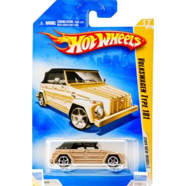 Imagem de HOT WHEELS 2009 NEW MODELS 17/42 VOLKSWAGEN TYPE 181 CEMENT COLORED WITH BLACK TOP 017/190 by Hot Wheels