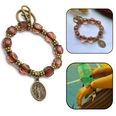 Imagem de Chaveiro Pulseira Dezena Nossa Senhora das Graças - FORNECEDOR 1