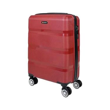 Imagem de Mala De Bordo Viagem Mão 10kg 55x35x25 Travelux Lucerne P, Vinho