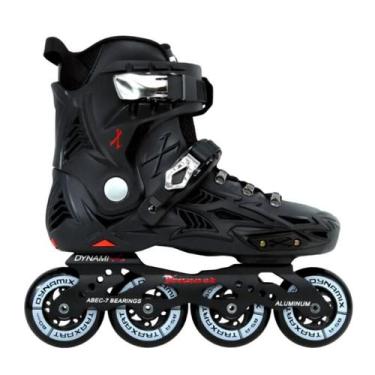 Imagem de Patins Inline Iniciante Roller Freestyle Urban Traxart Dynamix Preto F