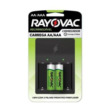 Imagem de Carregador de Pilhas Recarregáveis AA e AAA USB - Rayovac