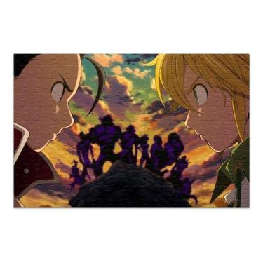 Imagem de Quebra Cabeça Personalizado Nanatsu No Taizai 60 Peças - Pomps Geek