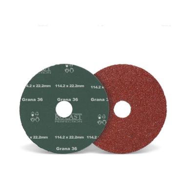 Imagem de DISCO DE LIXA 114,3 x 22,2 GR 120 ROCAST