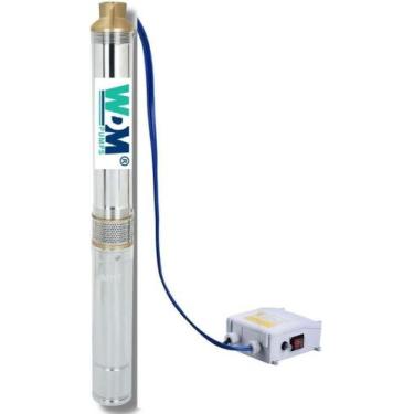 Imagem de Bomba Submersa Caneta Palito 1,5cv Para Poço Artesiano 3 Fio - WDM PUM