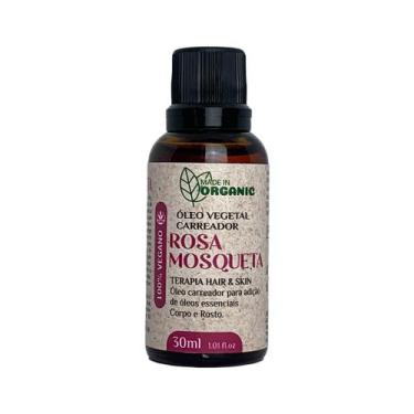 Imagem de Óleo Carreador Rosa Mosqueta - 100% Puro - 30ml - Made In Organic