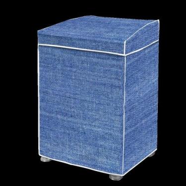 Imagem de Capa Máquina De Lavar Flanelada Jeans M - Vida Pratika