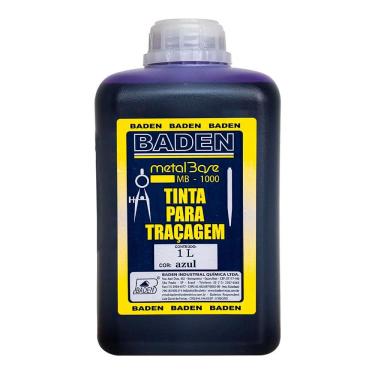 Imagem de Tinta para Traçagem Azul 1 litro - Baden MB-1000