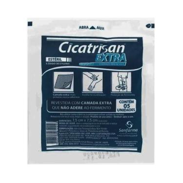 Imagem de Compressa de Gaze Cicatrisan Extra Esteril 5 unidades