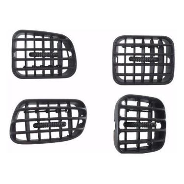 Imagem de Kit Difusor Ar Central S10/ Blazer Central/lateral 2001/2011 - Claupla