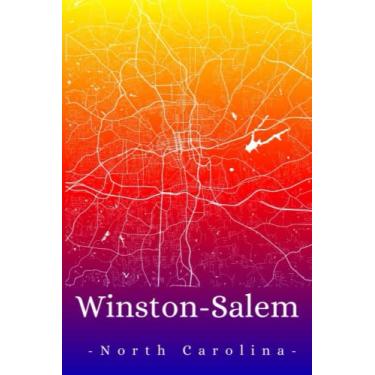 Imagem de Winston-Salem North Carolina: Your city, your region, your home! | Composition Notebook 6x9 lined 120 pages