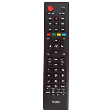 Imagem de Controle remoto de substituição ER-22601A ER22601A compatível com Hisense TV 24D33 40M2160P HL24K20D HL32K20D F40B7000H H40M2100C 24E33 24F33 32D33 32D33 6 32D 50 40D50 40D50P 50D36P 16A3000 32M2160