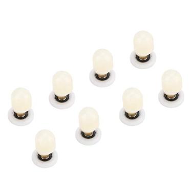 Imagem de Rolos de Porta de Chuveiro ABS de Latão - Rodas Duráveis ​​e Deslizantes para Portas de Chuveiro Deslizantes - e Ajuste Universal (25mm)