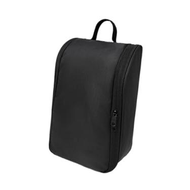 Imagem de Dynwave Sapatos de golfe bolsa sapatos esportivos saco prático multifuncional com alça com zíper sapato organizador tênis saco para correr acampamento