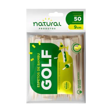 Imagem de Espeto de Bambu Golf Natural Brands 50 Unidades