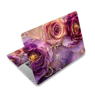 Imagem de Capa de adesivo para laptop, 30.5 cm 33.3 cm 33.8 cm 35.6 cm 38.1 cm 39.1 cm 39.6 cm 39.6 cm capa de adesivo de arte de vinil para notebook (2 almofadas de pulso incluídas), removível reutilizável,