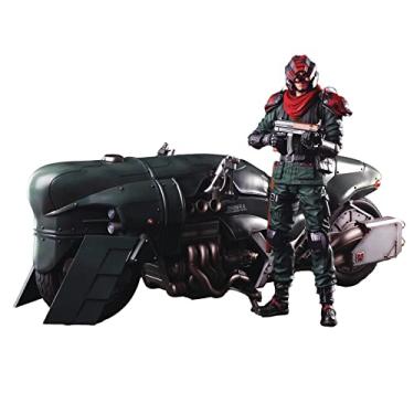 Imagem de SQUARE ENIX INC Final Fantasy VII Remake: Shinra Elite Security Officer with Motorcycle Play Arts Kai Action Figure
