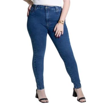 Imagem de Calça Feminina Plus Size Sawary 46 A 54 Especial Lançamento Premium Or