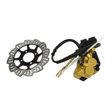 Imagem de Pinça de Freio a Disco Hidráulico Traseiro Com Poder de Parada Melhorado, Liga de Metal para CRF50 CRF70, Conjunto Completo Com Discos de Freio