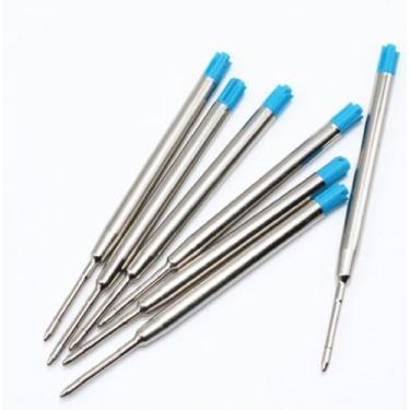 Imagem de Carga Refil Cartucho De Caneta Esferográfica Metal Tipo Crown Parker C