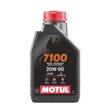 Imagem de Óleo De Motor 4T Motul 7100 20W50 100% Sintético 1 Litro