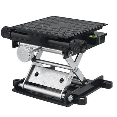 Imagem de GRCFUMO LAB PARTE TABELA DE STAND, PLATA DE LEVIMENTO DE LABORATÓRIO DE ALUMINA, PLAPLATA DE ELEVIMENTO CIENTÍFICO ROTATÍVEL AUTOMÁTICO para Física Laboratório de Biologia de