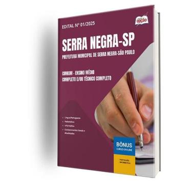 Imagem de Apostila Prefeitura de Serra Negra - SP  - Comum - Ensino Médio Comple