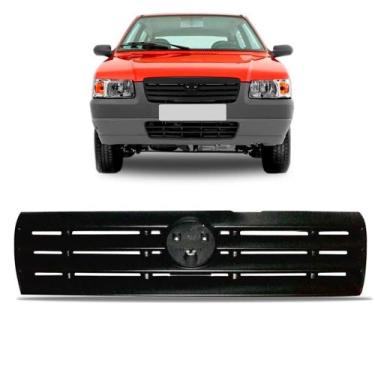 Imagem de Grade Radiador Uno 2005 2006 07 08 09 2010 Preta S/emblema - SP ACESSÓ