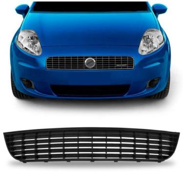 Imagem de Grade Central Parachoque Punto 2007 2008 2009 2010 2011 2012 Preto - S