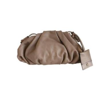 Imagem de Bolsa Clutch Jess em Couro Nude Cecconello-Feminino