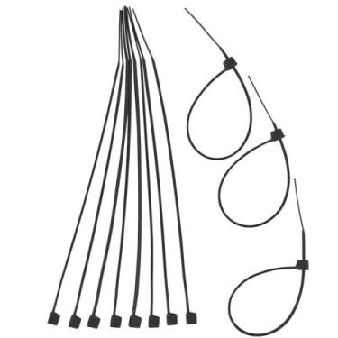 Imagem de Abraçadeira Nylon Preta - 400x4,8MM - 0AK -  100 Unidades - EDA