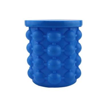 Imagem de Mini Balde Forma De Gelo Em Silicone Ice Magic Cube - Clink