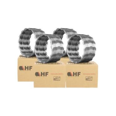 Imagem de Cerca concertina simples galvanizada 30cm 40 metros - HF CENTRAL