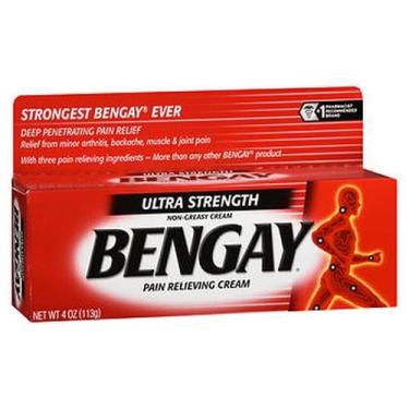 Imagem de Creme analgésico tópico ultra forte bengay 4 Oz da Bengay (pacote com 2)