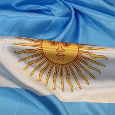 Imagem de Linda Bandeira Argentina Grande 1,5 x 0,9 M Linda - WCAN