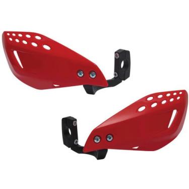 Imagem de Protetor De Mão Circuit Vector T-Rex Moto Universal Mx Par, Vermelho F